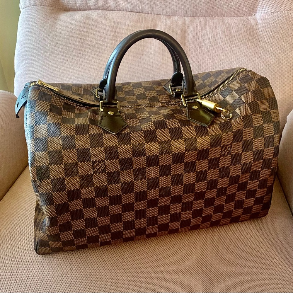 Louis Vuitton Speedy 35 Damier Ebene
